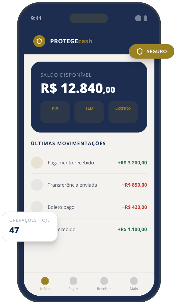 Aplicativo Protege Cash